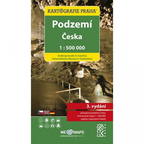 neuveden: Podzemí Česka 1:500 000 (tematická mapa)