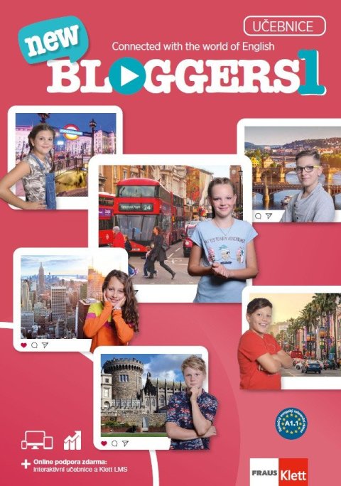 neuveden: Bloggers new 1 (A1.1) – učebnice + MP3 ke stažení