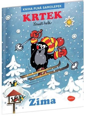 Miler Zdeněk: Krtek a zima - Kniha plná samolepek