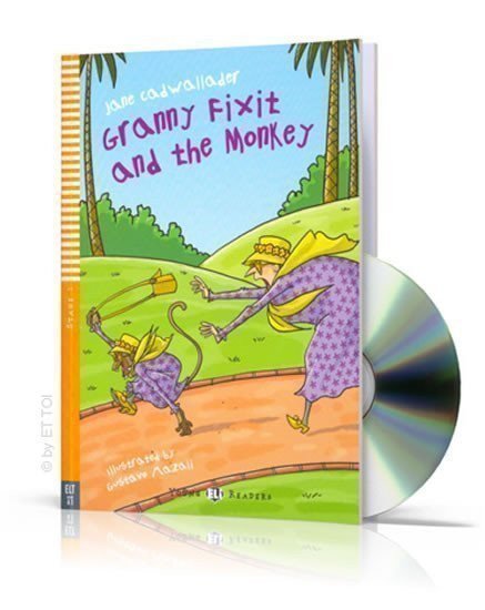 Cadwallader Jane: Young ELI Readers 1/A1: Granny Fixit and The Monkey + Downloadable Multimed