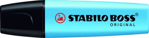 neuveden: Zvýrazňovač STABILO BOSS ORIGINAL modrý neuveden: Zvýrazňovač STABILO BOSS ORIGINAL modrý