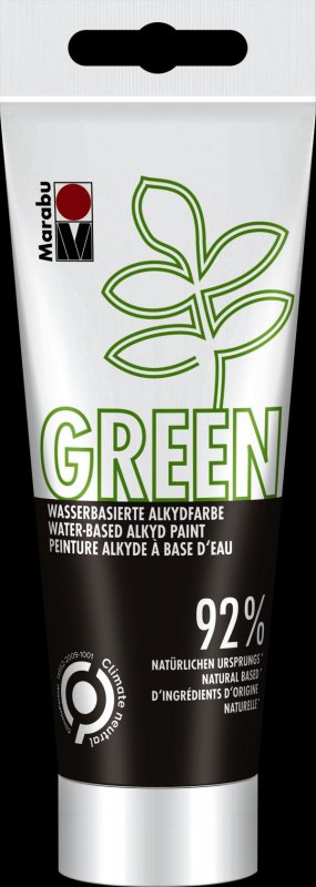 neuveden: Marabu Green Alkydová barva - kakaová 100 ml