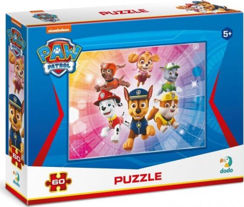 neuveden: Puzzle Tlapková patrola: Super parta 60 dílků