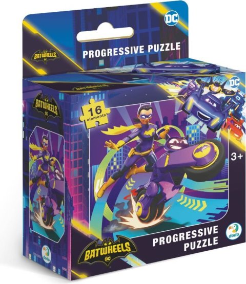 neuveden: Puzzle Batwheels: Bibi 16 dílků