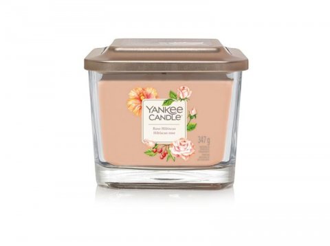 neuveden: YANKEE CANDLE Rose Hibiscus svíčka 347g, 3 knoty