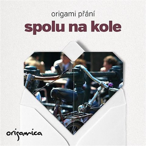 neuveden: Origami přání - Spolu na kole