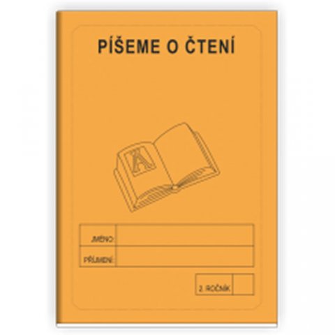 Rubínová Jitka: Píšeme o čtení 2. ročník - školní sešit