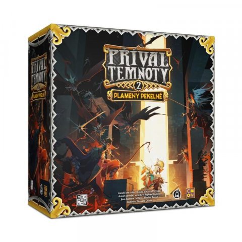 neuveden: Příval temnoty: Plameny pekelné - desková hra