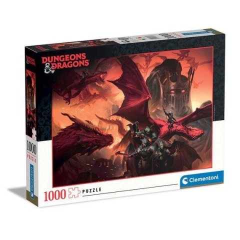 neuveden: Puzzle Dungeons & Dragons: Bojovníci 1000 dílků