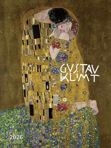 neuveden: Kalendář 2026 Gustav Klimt, nástěnný, 42 x 56 cm neuveden: Kalendář 2026 Gustav Klimt, nástěnný, 42 x 56 cm