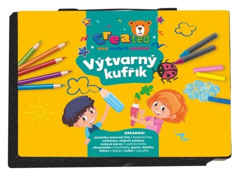 neuveden: Sada na malování - Art box kreativní sada created v plastovém kufříku