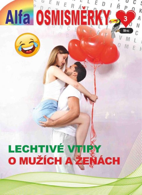 neuveden: Osmisměrky 3/2024 - Lechtivé vtipy o mužích a ženách