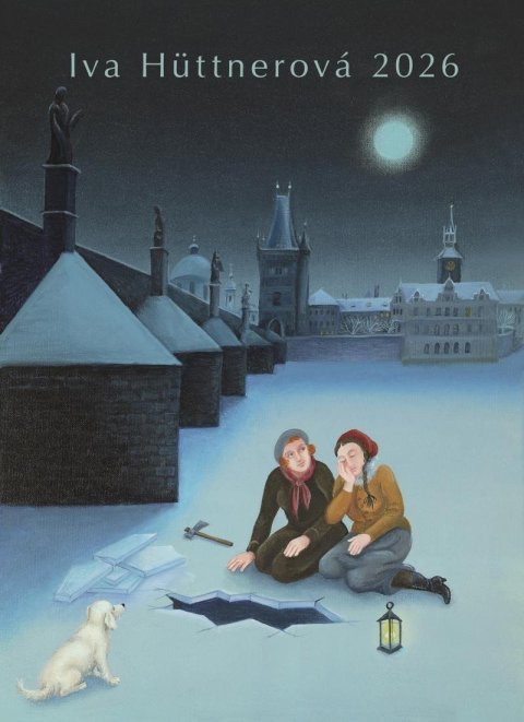 Hüttnerová Iva: Kalendář 2026 Iva Hüttnerová - nástěnný