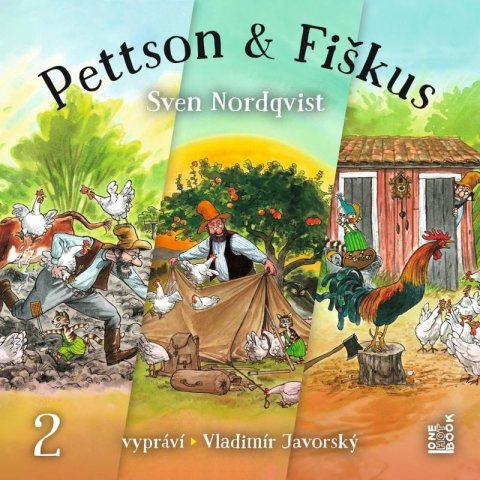 Nordqvist Sven: Dobrodružství kocoura Fiškuse a dědy Pettsona 2 - CDmp3 (Čte Vladimír Javor Nordqvist Sven: Dobrodružství kocoura Fiškuse a dědy Pettsona 2 - CDmp3 (Čte Vladimír Javor