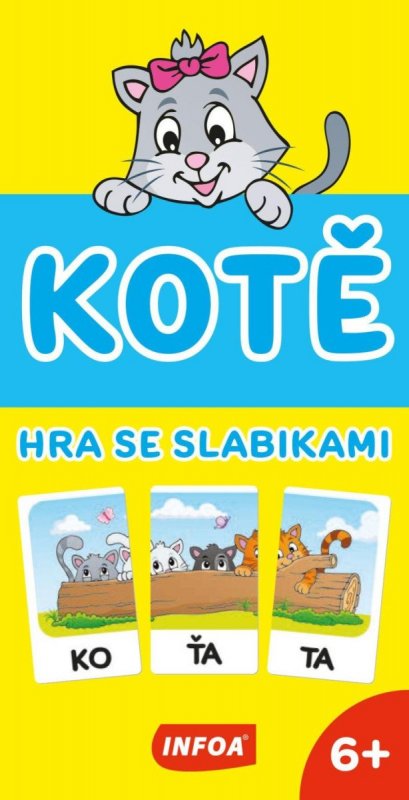 neuveden: KOTĚ hra se slabikami - Krabicová hra