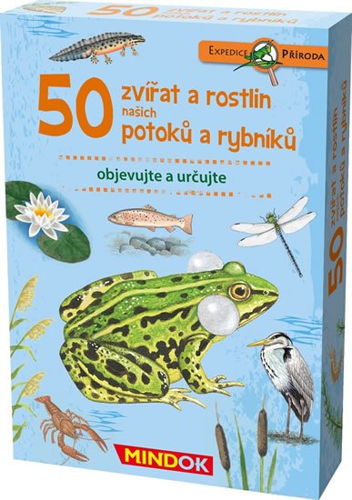 neuveden: Expedice příroda: 50 zvířat a rostlin našich potoků a rybníků neuveden: Expedice příroda: 50 zvířat a rostlin našich potoků a rybníků