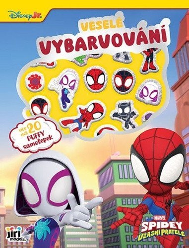 -: Spidey - Veselé vybarvování se super samolepkami