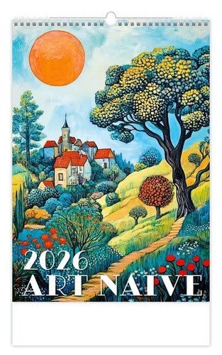 neuveden: Kalendář nástěnný 2026 - Art Naive