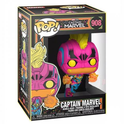 neuveden: Funko POP Marvel: Captain Marvel (BlackLight limited exclusive edition) neuveden: Funko POP Marvel: Captain Marvel (BlackLight limited exclusive edition)