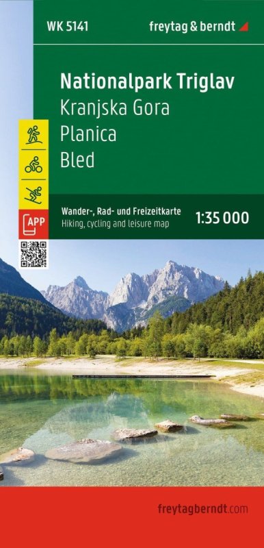 : Národní park Triglav 1:35 000 / cykloturistická a volnočasová mapa