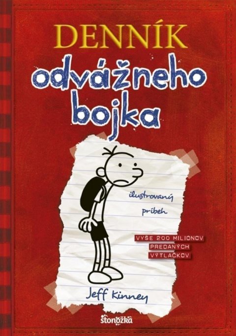Kinney Jeff: Denník odvážneho bojka 1: Denník odvážneho bojka (slovensky)