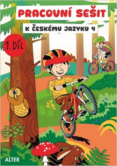 Horáčková Miroslava: Pracovní sešit k Českého jazyka 4, 1. díl