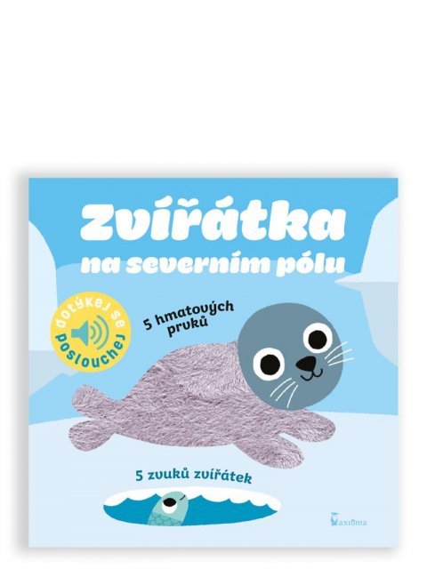 Billet Marion: Zvířátka na severním pólu - Dotykové a zvukové leporelo