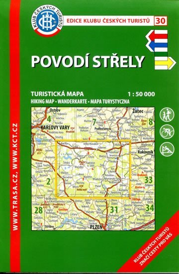 neuveden: KČT 30 Povodí Střely 1:50 000 Turistická mapa neuveden: KČT 30 Povodí Střely 1:50 000 Turistická mapa