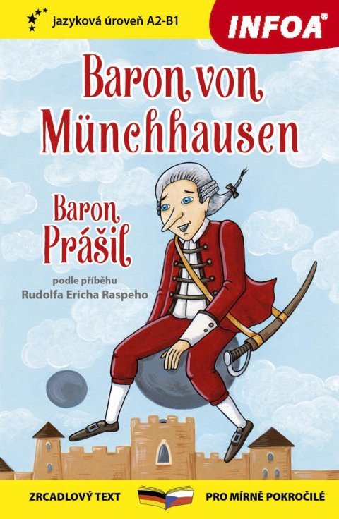 Raspe Rudolf Erich: Baron Prášil / Baron von Münchhausen - Zrcadlová četba (A2-B1)