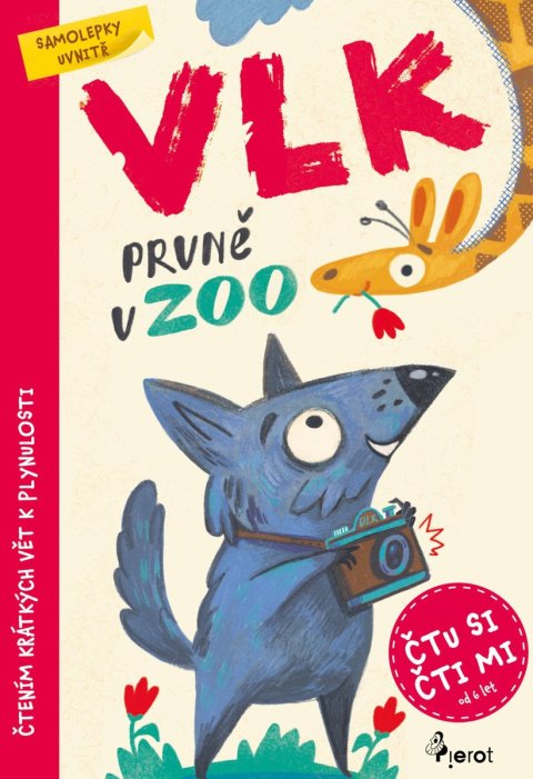 Šulc Petr: Vlk prvně v ZOO - Čti si, čti mi se samolepkami!
