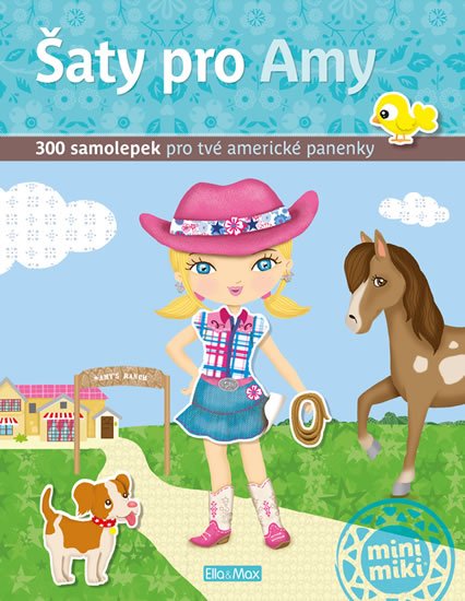 Camel Julie: Šaty pro Amy - kniha samolepek Camel Julie: Šaty pro Amy - kniha samolepek