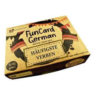 neuveden: Fun card German Häufigste verben