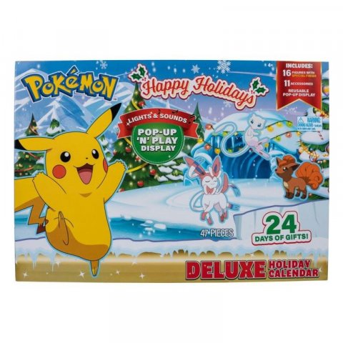 neuveden: Pokémon Advent Calendar Holiday 2022 Deluxe (adventní kalendář s figurkami 