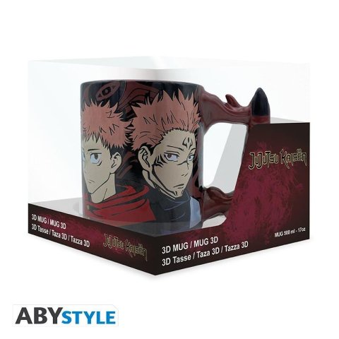 neuveden: Jujutsu Kaisen 3D Hrnek - Sukuna´s finger 460 ml
