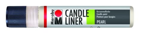 neuveden: Marabu Candle Liner na svíčky - bílý 25 ml