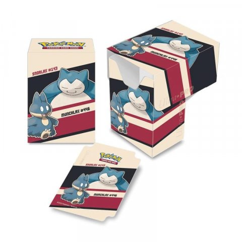 neuveden: Pokémon Ultra PRO: Deck Box krabička na 75 karet - Snorlax & Munchlax