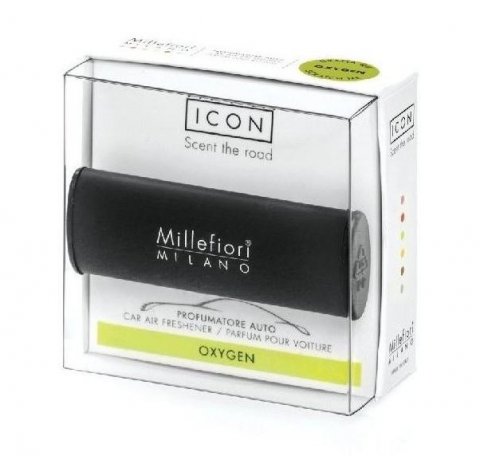 neuveden: Millefiori Milano Icon Oxygen / vůně do auta Classic - černá
