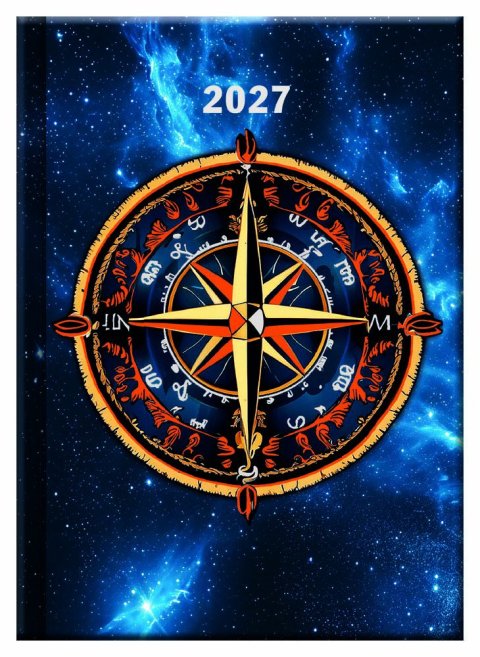 : Praktik denní diář 2027 - KOMPAS (A6)