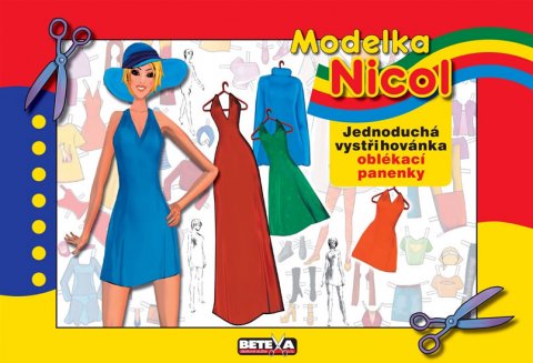 neuveden: Modelka Petra - Jednoduchá vystřihovánky