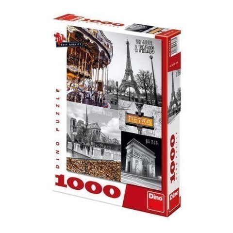 neuveden: Paříž - puzzle 1000 dílků