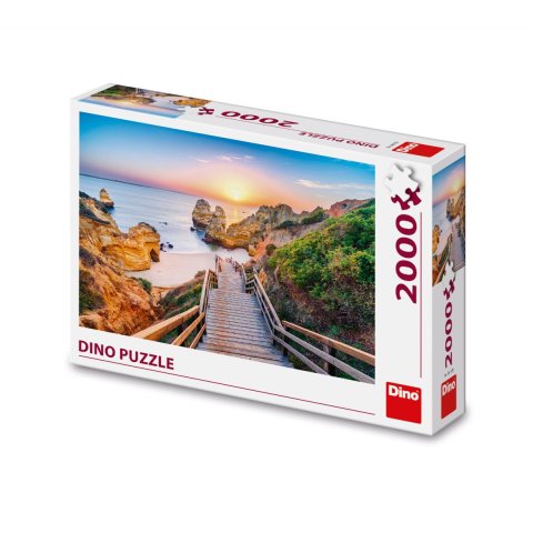 -: Puzzle Pláž Camilo 2000 dílků