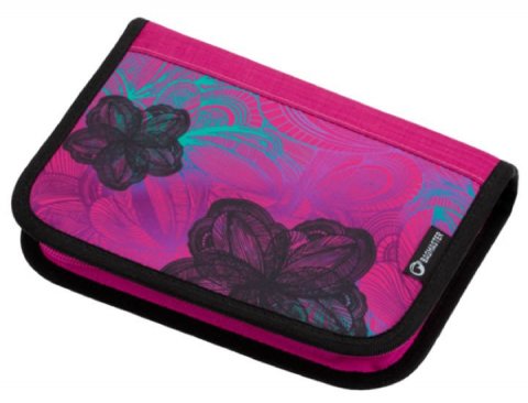 neuveden: Bagmaster Školní penál CASE MARK 20 A PINK/BLACK/TURQUOISE