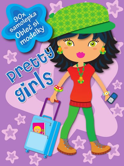 neuveden: Pretty girls (lila) - 90 samolepek neuveden: Pretty girls (lila) - 90 samolepek