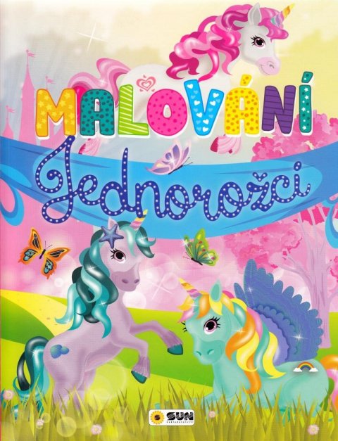 neuveden: Malování - Jednorožci - velká kniha