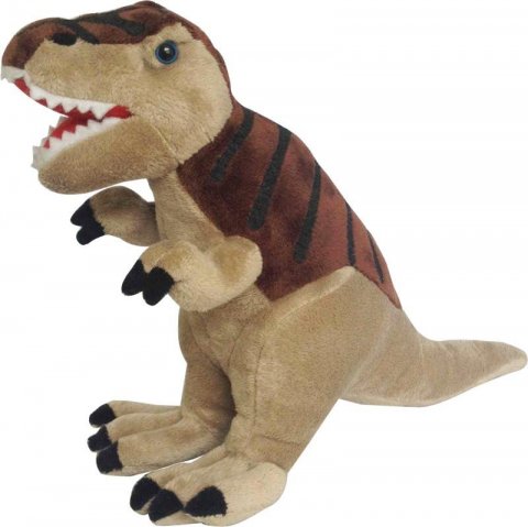 neuveden: Tyrannossurus Rex plyšák 30 cm hnědý