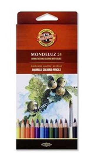 neuveden: Koh-i-noor pastelky MONDELUZ akvarelové souprava 24 ks v papírové krabičce neuveden: Koh-i-noor pastelky MONDELUZ akvarelové souprava 24 ks v papírové krabičce