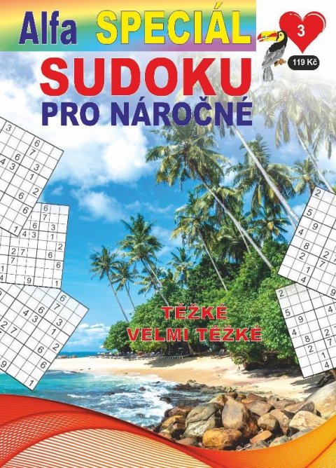 neuveden: Sudoku speciál pro náročné 3/2024 neuveden: Sudoku speciál pro náročné 3/2024