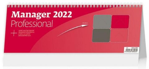 neuveden: Kalendář stolní 2022 - Manager Professional