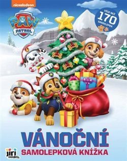neuveden: Tlapková Patrola - Vánoční samolepková knížka