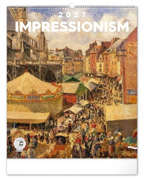 : Kalendář 2027 nástěnný: Impresionismus, 48 x 56 cm